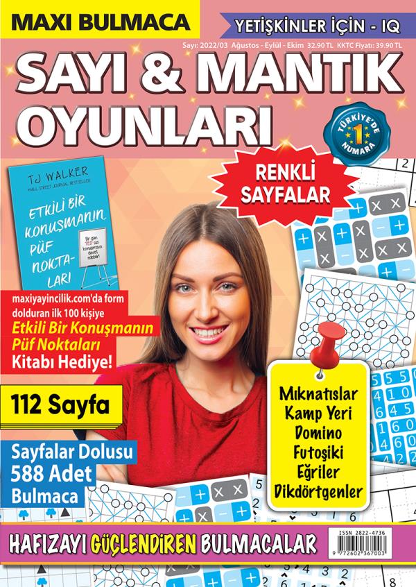 Maxi Number & Logic Games Issue 19