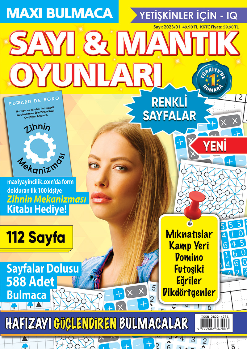 Maxi Number & Logic Games Issue 21