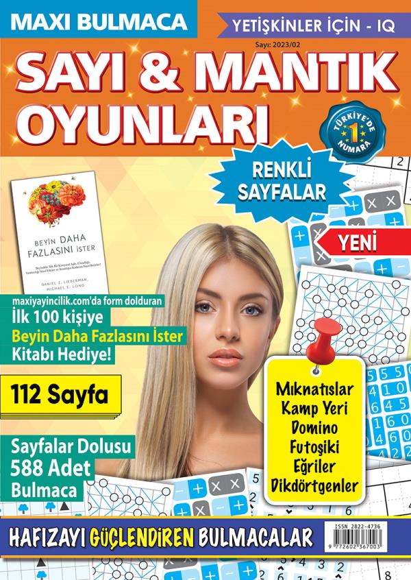 Maxi Number & Logic Games Issue 22