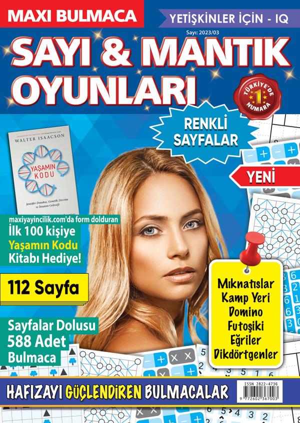 Maxi Number & Logic Games Issue 23