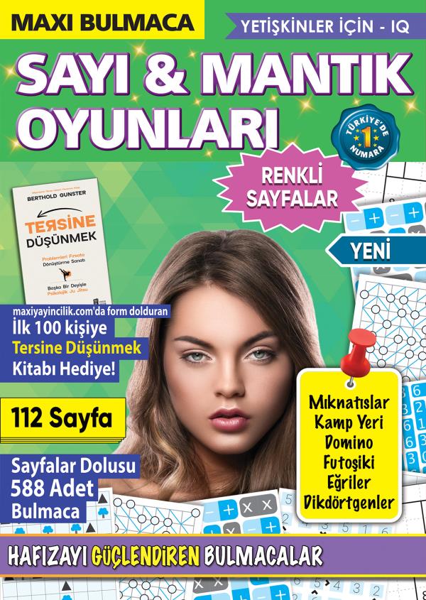 Maxi Number & Logic Games Issue 25