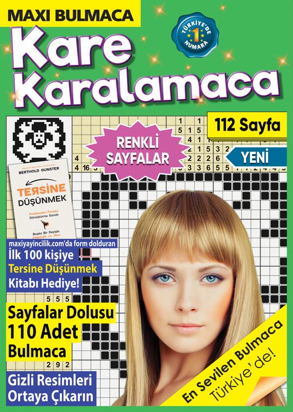 Maxi Kare Karalamaca 25	