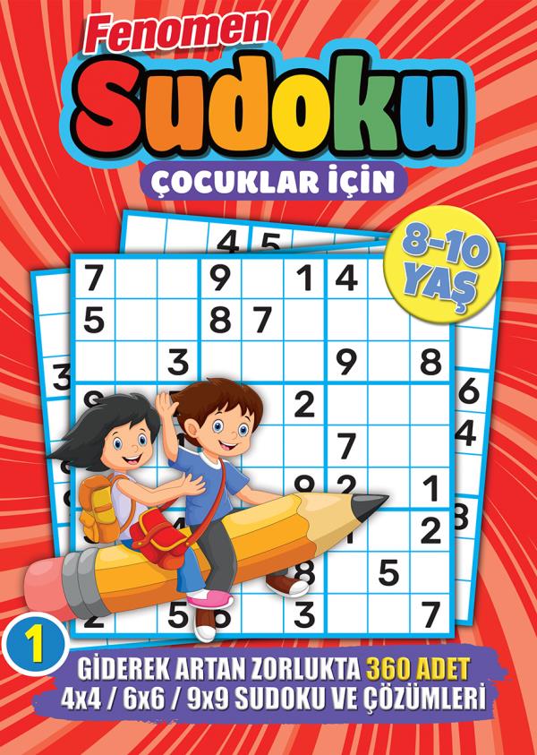 Fenomen Çocuklar İçin Sudoku 8-10 Yaş 