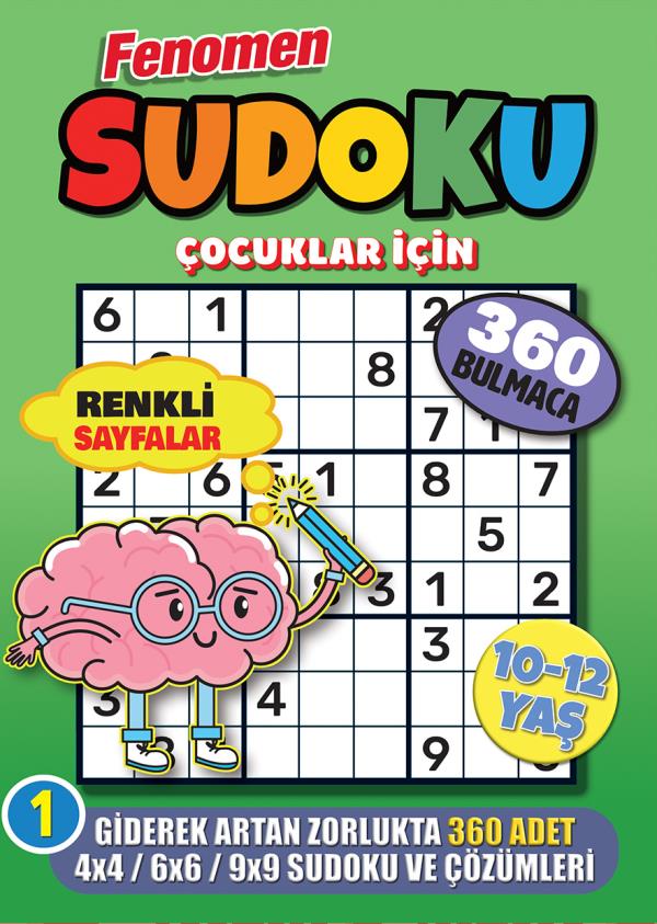 Fenomen Çocuklar İçin Sudoku10-12 Yaş 